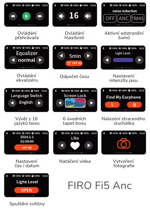 Ovládání přehrávače